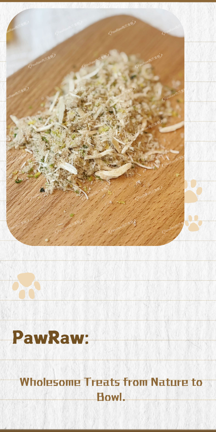 Freeze-dried Pet Brussels Sprouts Chicken Floss