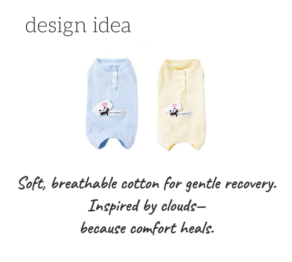 Suitical post-surgery recovery suit for small dogs & cats