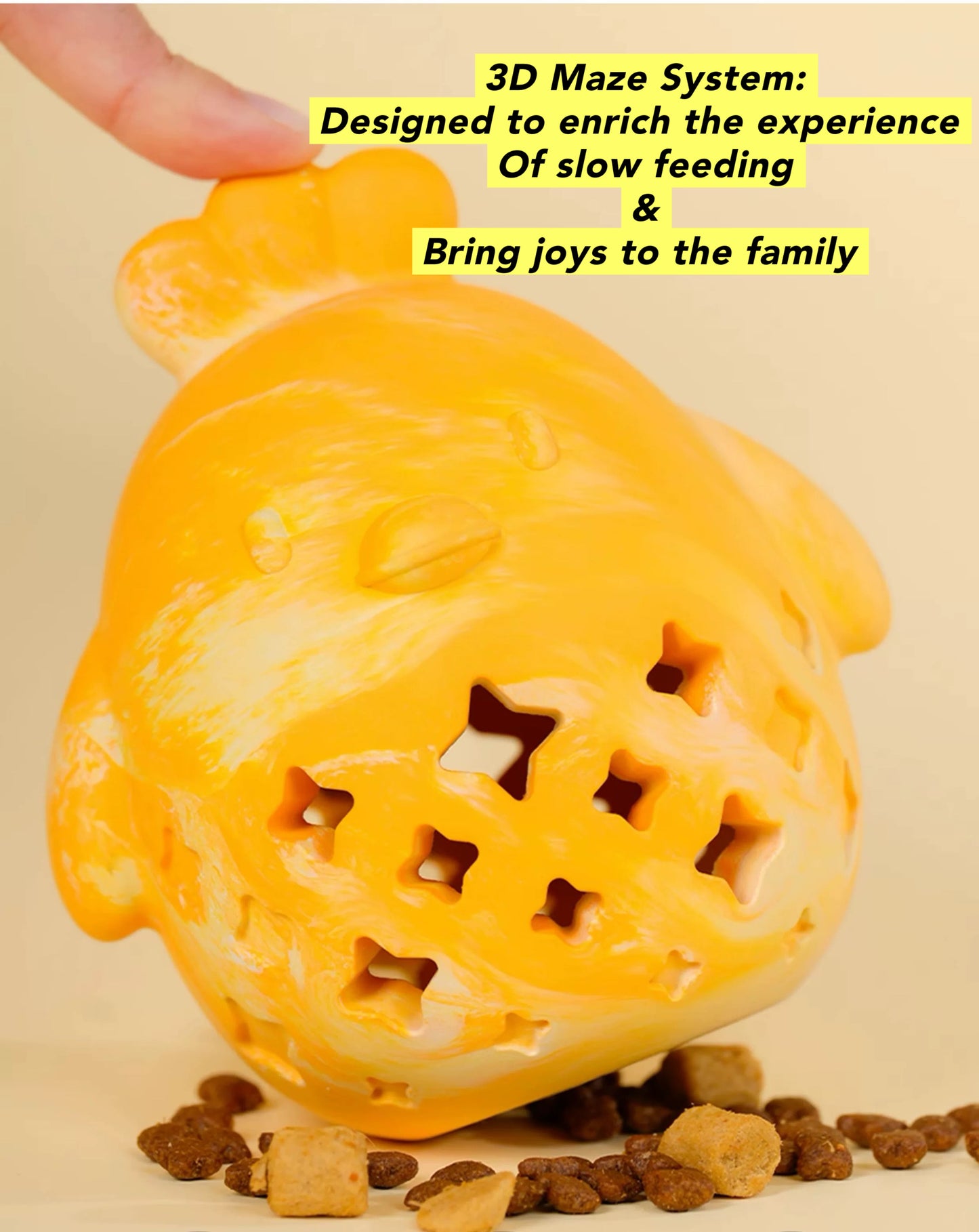Slow Feeder Toy 3D Chicken