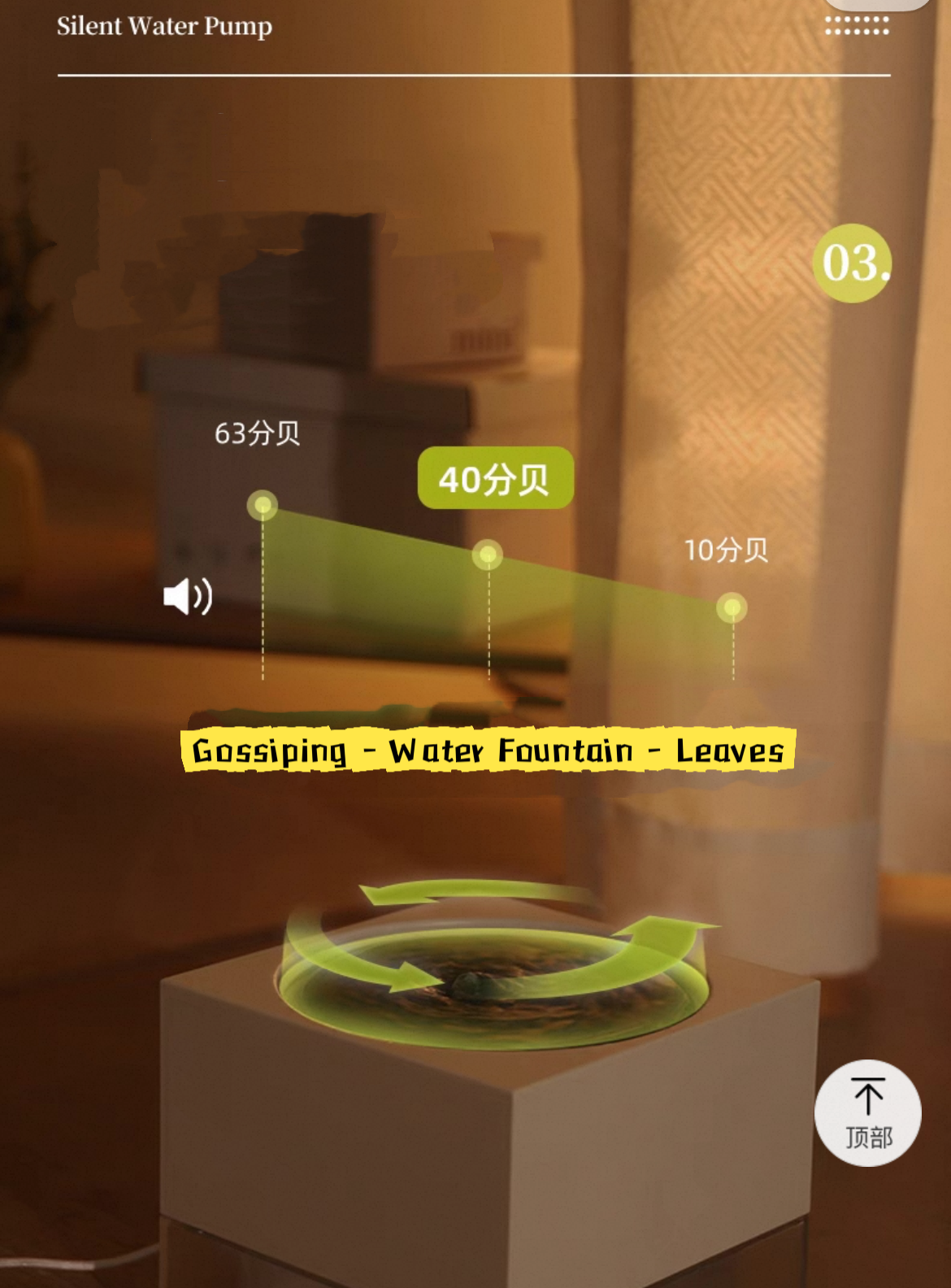 Smart Ceramic Pet Water Fountain 2L Big Capacity