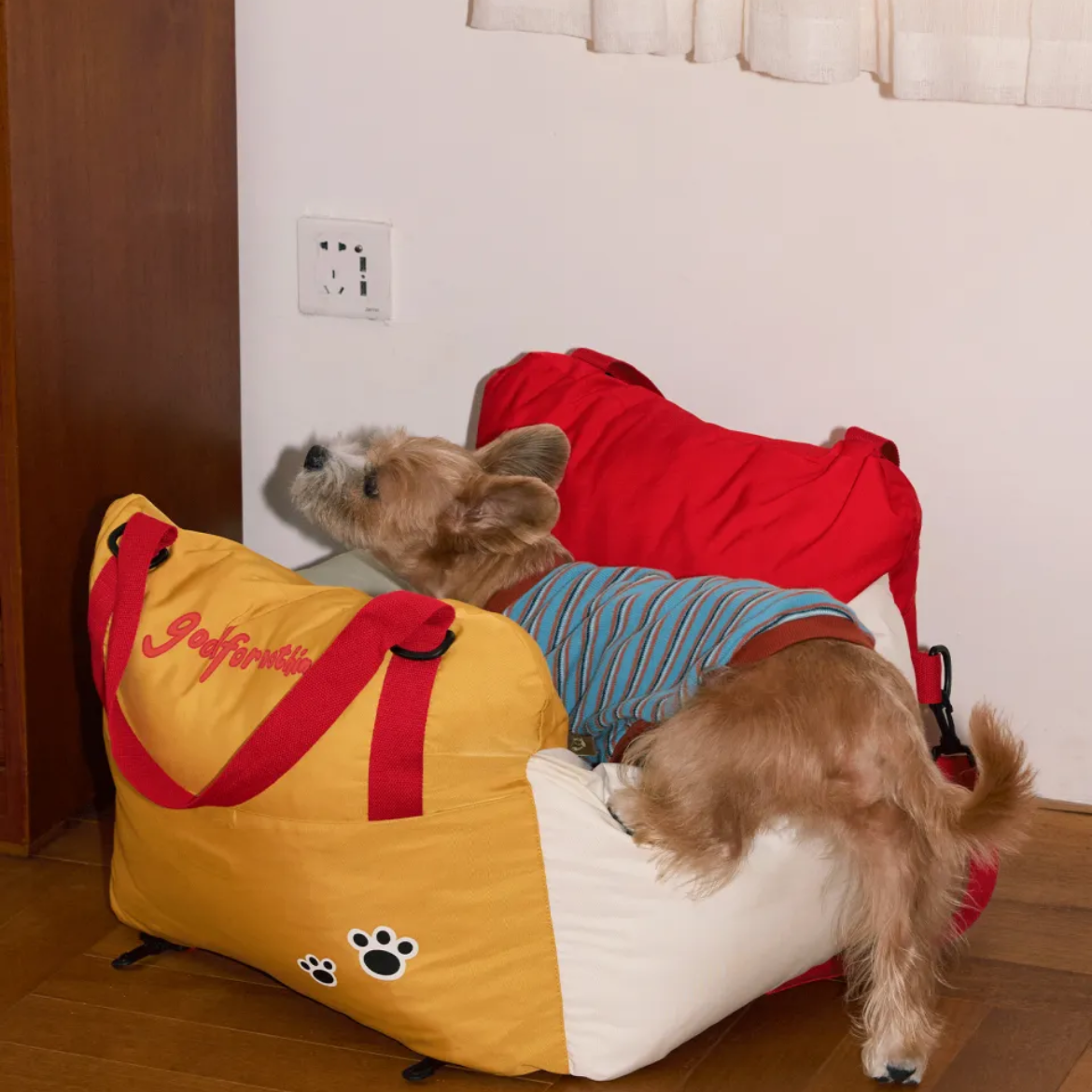 Designer Vintage Car seat, Multifunctional Pet Bag