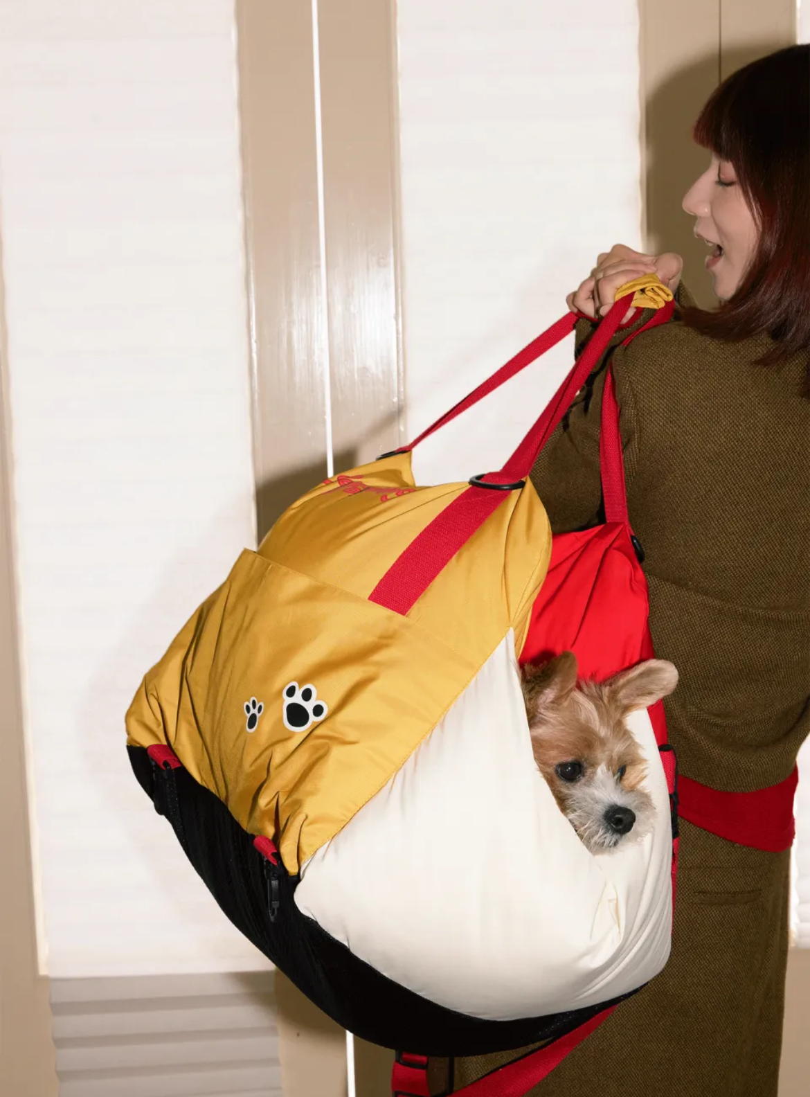 Designer Vintage Car seat, Multifunctional Pet Bag