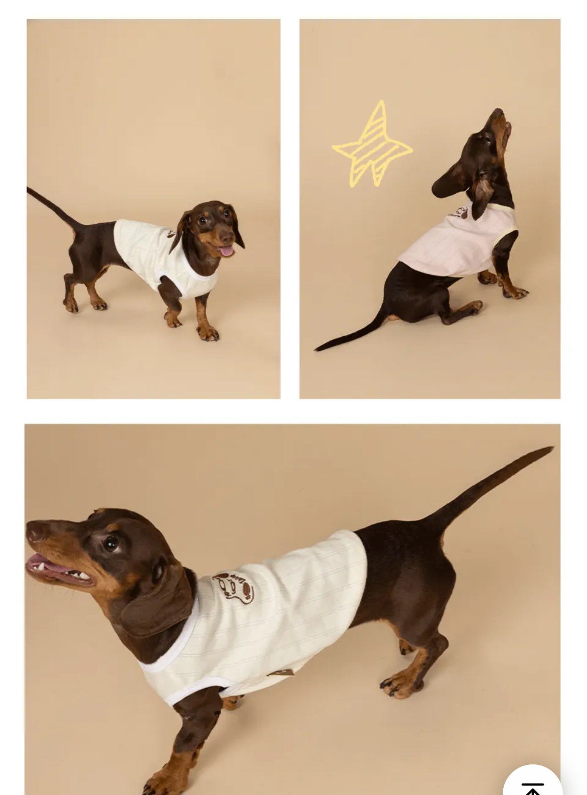 Sleeveless Dog Vest, Embroidered, Soft and Stylish