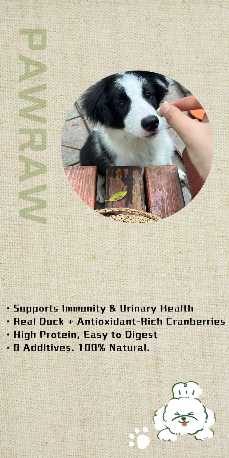 Freeze-dried Pet Snacks Duck Cranberry bites
