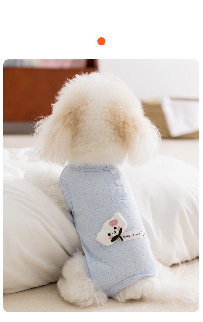 Suitical post-surgery recovery suit for small dogs & cats