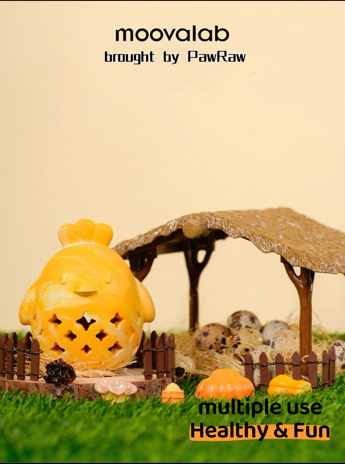 Slow Feeder Toy 3D Chicken