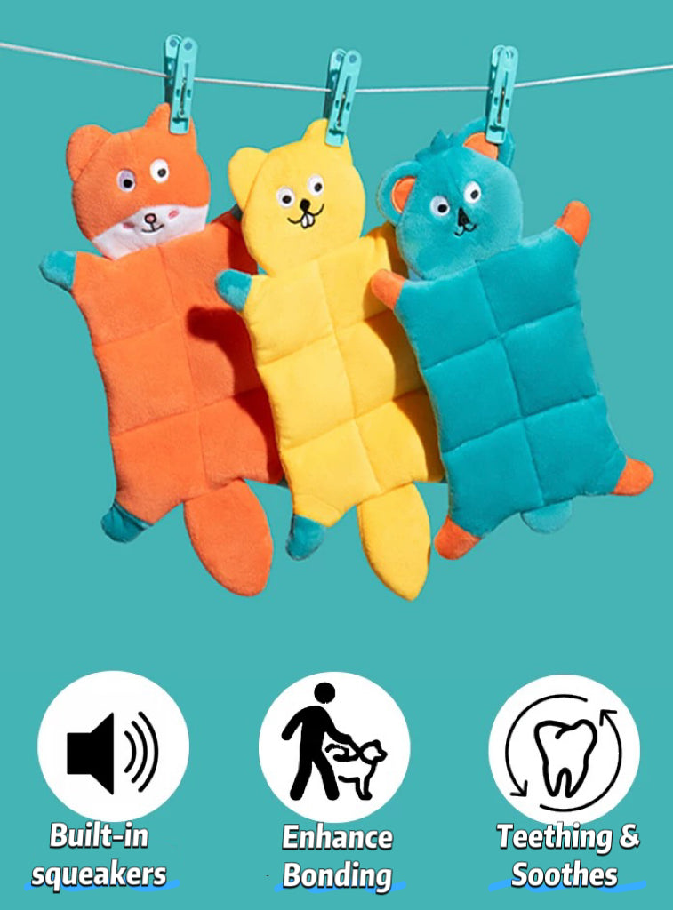 Squeaky Plush Pets Toy