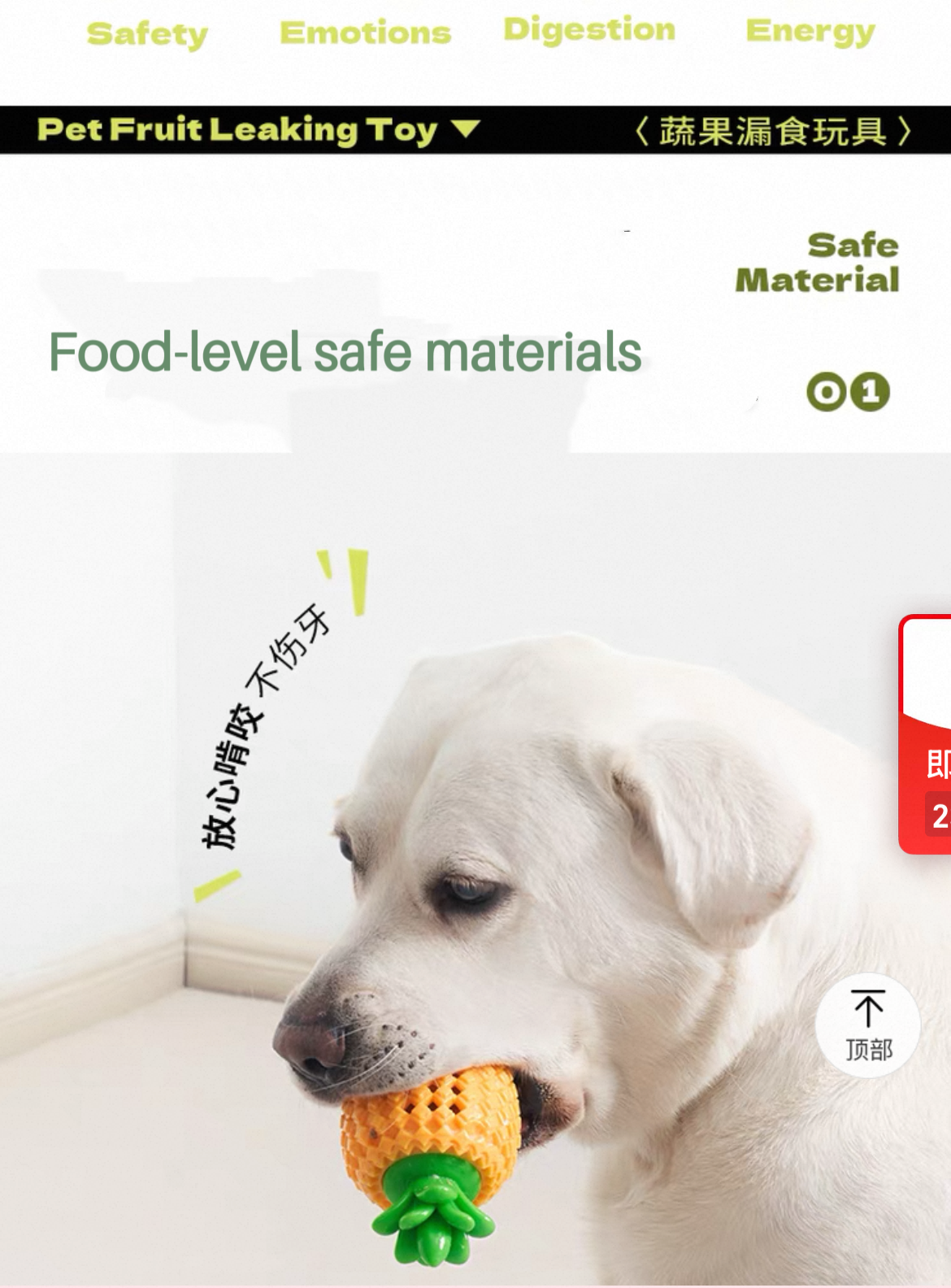 Pet Treat Dispenser & Lick Toy slow feeder
