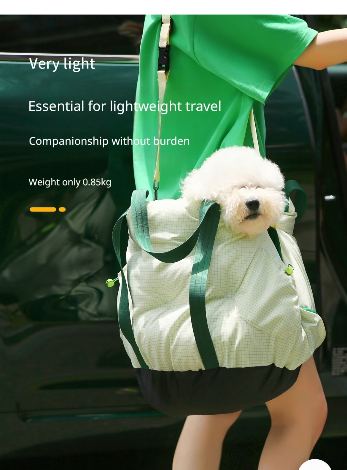 Pet Bag Multiple Use - Car Seat, Outdoor and Indoor