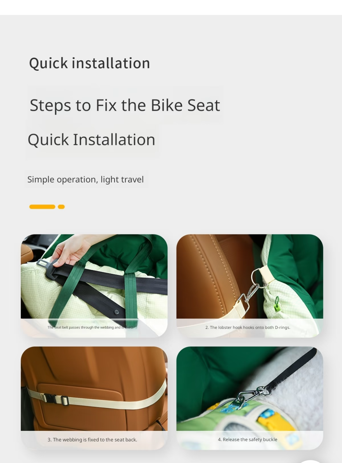 Pet Bag Multiple Use - Car Seat, Outdoor and Indoor
