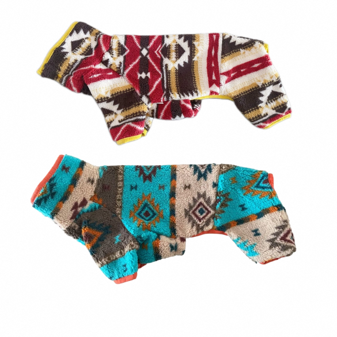 Vintage Winter Knit Dog Sweater