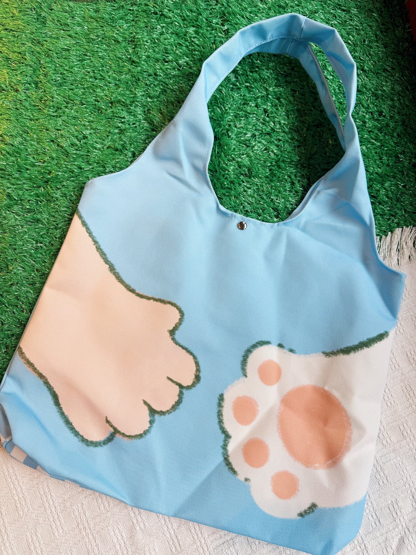 PawRaw's Everyday Canvas Tote Bag